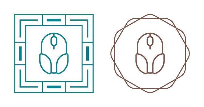 icono de vector de ratón