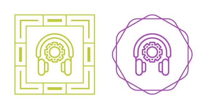 Headset Vector Icon