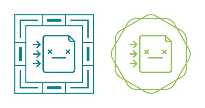 icono de vector de documento