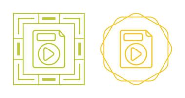 Video File Vector Icon