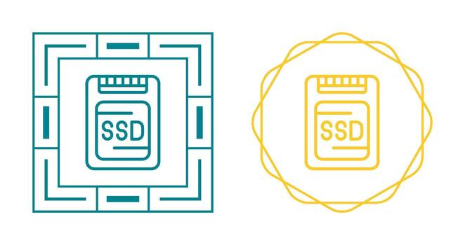 Ssd Vector Icon