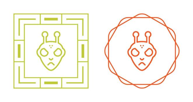 Alien Vector Icon