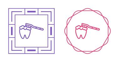 Brushing Teeth Vector Icon