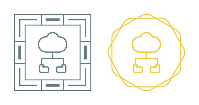 Cloud Computing Vector Icon