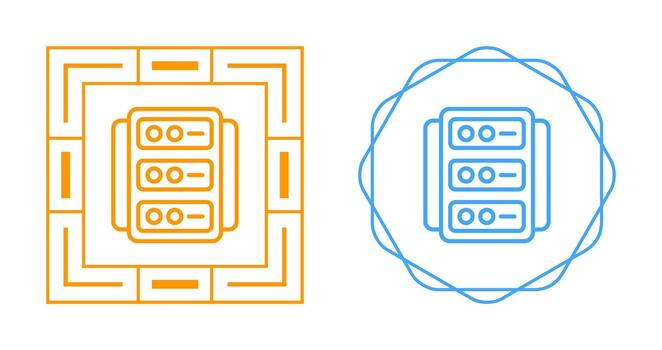 Marco principal vector icono