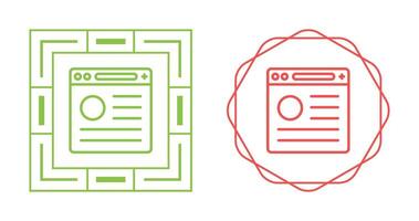 Browser Vector Icon