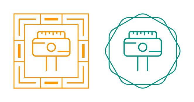 icono de vector de enchufe