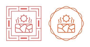 Drought Vector Icon