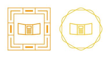 Triptych Vector Icon