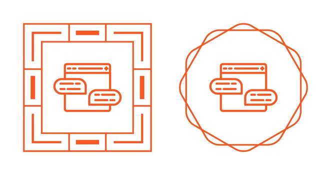 Speech Bubbles Vector Icon