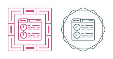 Timeline Vector Icon