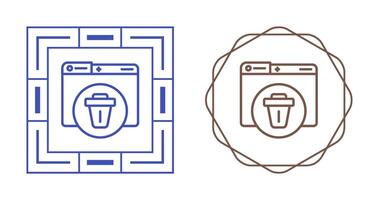 Trash Can Vector Icon