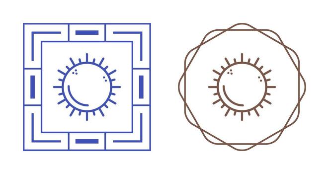 Sun Vector Icon