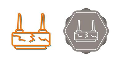 Router Device Vector Icon