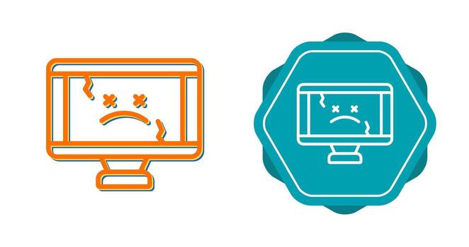 Computer Vector Icon