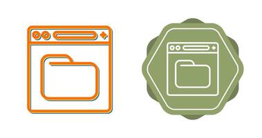 Browser Vector Icon