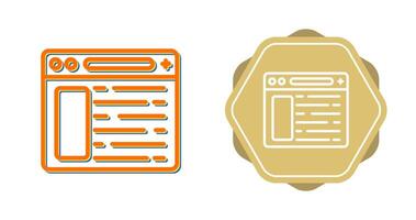 Browser Vector Icon