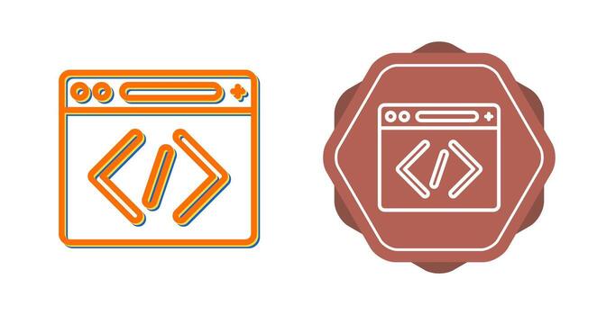 Coding Vector Icon