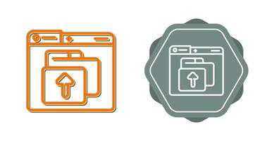 Upload File Vector Icon