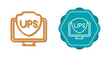 UPS Vector Icon