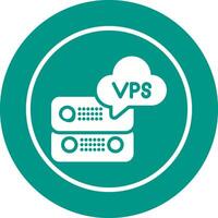 VPS Hosting Vector Icon