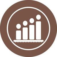 Bar Chart Vector Icon