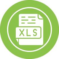 icono de vector xls