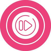 Next Track Circle Vector Icon