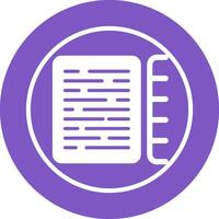 Document Indexing Vector Icon