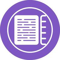 Document Indexing Vector Icon