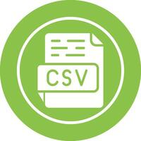 CSV Vector Icon