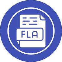 FLA Vector Icon