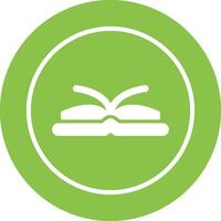 Open Book Vector Icon