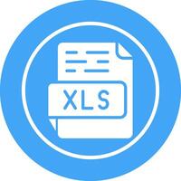 icono de vector xls