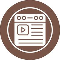 Video Vector Icon