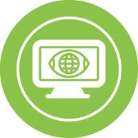 Computer Vector Icon