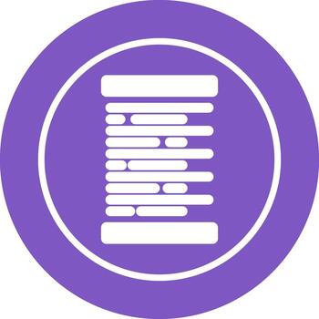 Left Alignment Vector Icon