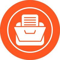 Filing Cabinet Vector Icon