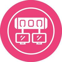 icono de vector de interruptor de red