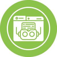 Chatbot Vector Icon
