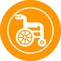 Wheelchair Vector Icon