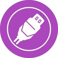 Usb Cable Vector Icon