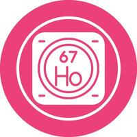 Chemical Element Vector Icon