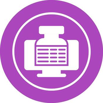Computer Vector Icon