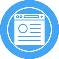 Browser Vector Icon