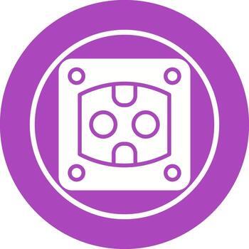 icono de vector de enchufe