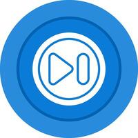 Next Track Button Vector Icon