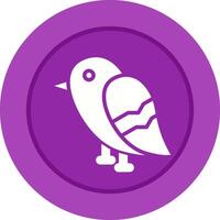 icono de vector de pájaro