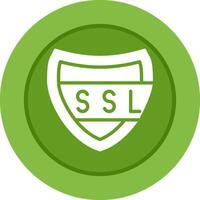 ssl certificado vector icono