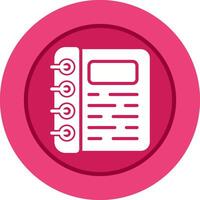 Spiral Notepad Vector Icon